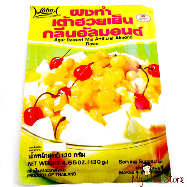 Agar Dessert Mix Artificial Almond Flavor
