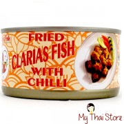 Fried Clarias Fish With Chilli - SMILING FISH Fried Clarias Fish With Chilli - SMILING FISH