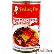 Fried Mackerels in Chilli Sauce - SMILING FISH Fried Mackerels in Chilli Sauce - SMILING FISH
