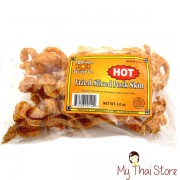 Fried Sliced Pork Skin (Hot) - TOP NAM SAUSAGE CO. Fried Sliced Pork Skin (Hot) - TOP NAM SAUSAGE CO.