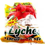 Lychee Jelly  Natural Fruit Bites  - FUNNEY HAPPY 