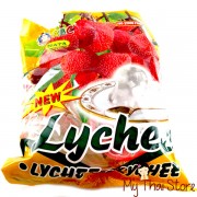 Lychee Jelly Natural Fruit Bites - FUNNEY HAPPY Lychee Jelly Natural Fruit Bites - FUNNEY HAPPY