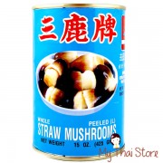 Peeled Straw Mushrooms-DRADONFLY