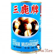 Peeled Straw Mushrooms-DRADONFLY Peeled Straw Mushrooms-DRADONFLY