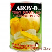 Toddy Palm's Seed and Jack Fruit in Syrup - AROY - D Toddy Palm's Seed and Jack Fruit in Syrup - AROY - D