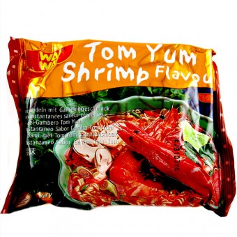 Tom Yam Noodle Shrimp Flavour - WAI WAI